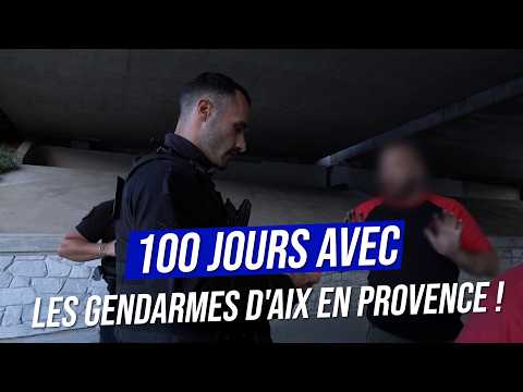 100 jours avec les gendarmes d’Aix-en-Provence : une camionnette fonce sur un trottoir