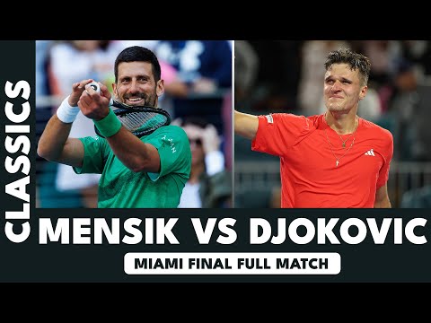 19-Year-Old Jakub Mensik vs Novak Djokovic FULL MATCH | Miami 2025 Final 🏆