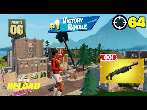 64 Elimination Solo "RELOAD” Gameplay Wins (Fortnite Chapter 7 PS5 Controller)