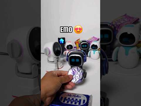 Ai Robot Pets Reactions to Treats – Rux vs. Emo