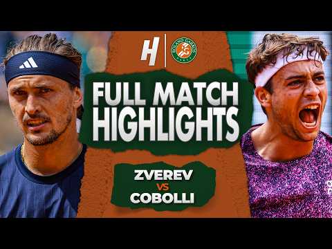 Alexander Zverev vs Flavio Cobolli – FULL Final Highlights 🔥 Roland Garros 2026