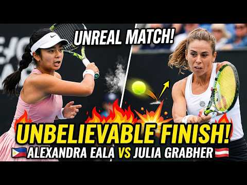 Alexandra Eala vs Julia Grabher FULL MATCH DRAMA!