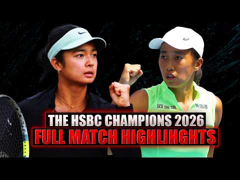 Alexandra Eala vs Zhang Shuai HSBC Championships 2026 Highlights