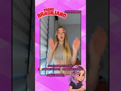 ALICE MORDENTI STUPISCE ANCORA TUTTI CON UN NUOVO TREND BALLATO BRASILIANO #tiktok #webboh #trend
