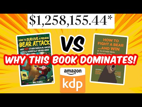 Amazon KDP Throwdown: How One Book Outsells the Other by 100x