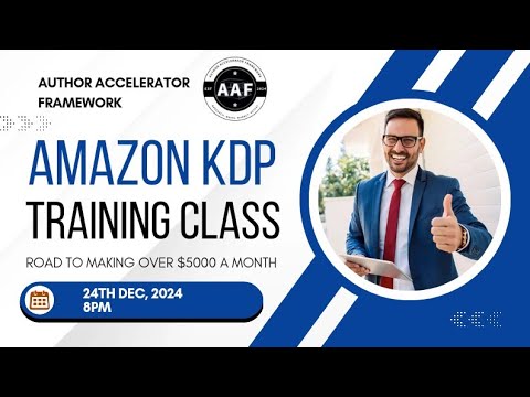 AMAZON KDP TRAINING CLASS