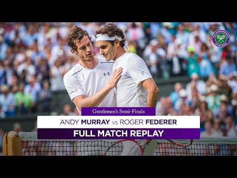 Andy Murray vs Roger Federer | Wimbledon 2015 Semi-finals | Full Match Replay