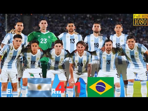 Argentina vs Brazil Full Match World Cup 2026 Qualifica