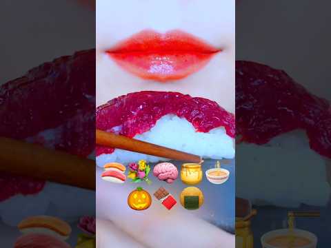 Asmr emojifood | @RaraASMR_ |sub💝#shorts #mukbang #asmr #food #yt #subscribe #tiktok #fyp