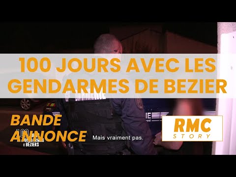 bande annonce 100 jours avec les gendarmes de Béziers : Episode 1 sur RMC Story