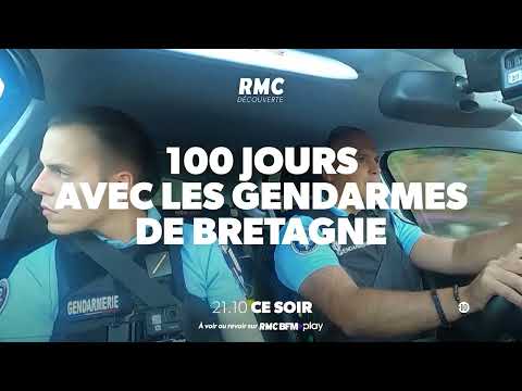 bande annonce 100 jours avec les gendarmes de Bretagne sur RMC Découverte