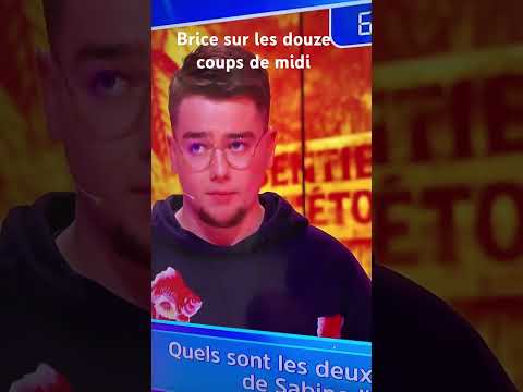 Brice sur les douze ￼coups de midi