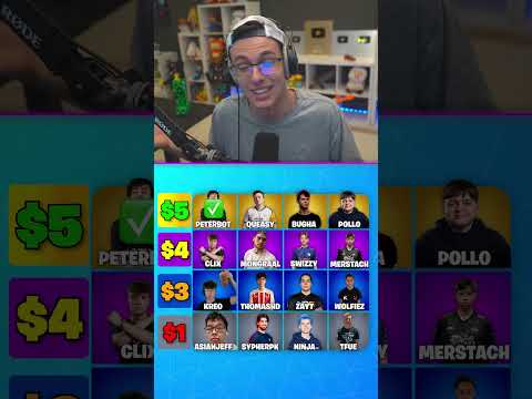 Build Your DREAM Fortnite Team!