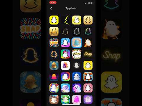 Change the Icon of Snapchat 🥵🤯 #iphone#apple#snapchat#youtubesh orts#viral