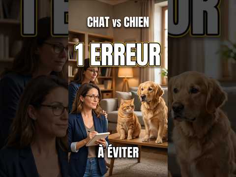 Chat vs Chien : 1 ERREUR à ÉVITER