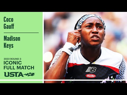 Coco Gauff vs. Madison Keys Iconic Full Match | 2022 US Open Round 3