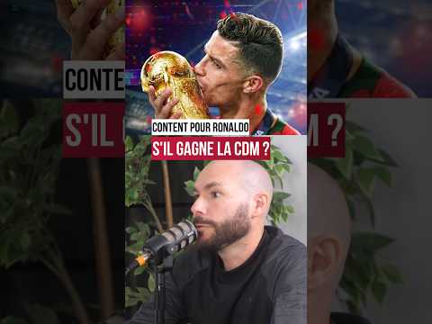Content pour Ronaldo s’il gagne la CDM 2026 ? 🇵🇹