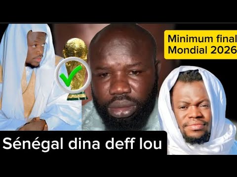 Coupe du monde 2026 :Fadam 2 Waxna deh Sénégal sera au