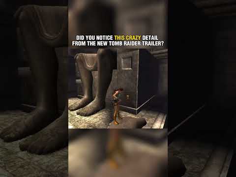 Did You Notice THIS CRAZY Detail In The New Tomb Raider Trailer? #gaming #tombraider