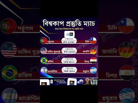 আজ ভোরে মাঠে নামছে আর্জেন্টিনা! 🇦🇷 বিশ্বকাপ প্রস্তুতি ম্যাচের পূর্ণ সময়সূচি| Argentina Match Today