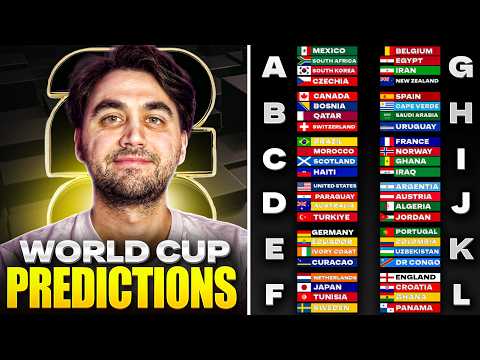 EARLY WORLD CUP 2026 PREDICTIONS