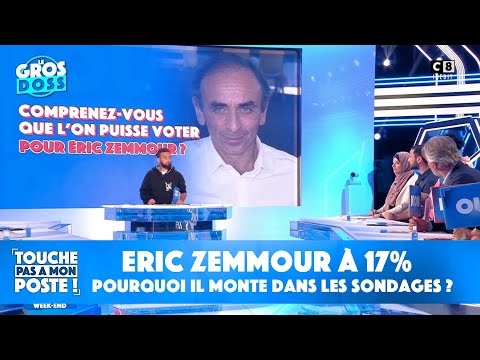 Eric Zemmour à 17% : pourquoi le journaliste monte dans les sondages ?