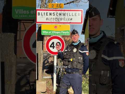 Etre gendarme en Alsace, c'est pas facile tous les jours 😂 #gendarmerie #gendarme #humour #alsace