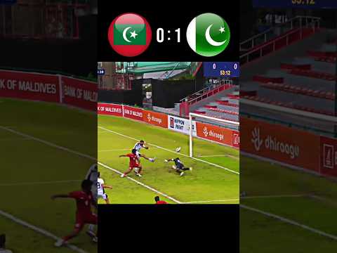 🇵🇰 vs 🇲🇻 football match | Diamond jubilee football tournament #PakistanVsMaldives #Pakistan #shorts