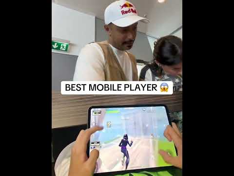 😨THE BEST FORTNITE MOBILE PLAYER! #fortnite #fortnitemobile