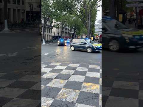 🚨 Convoi sécurisé – Escorte gendarmerie et motard