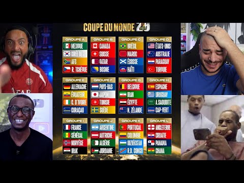 🚨🤯 COUPE DU MONDE 2026 : LES GROUPES COMPLETS ET LE PARCOURS POTENTIEL DÉVOILÉS !
