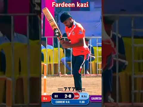 !! Fardeen kazi!! #youtubeshorts #cricket #tenniscricket #trending #shortvideo #fardeen kazi batting