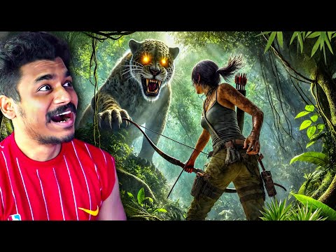 FINALLY ESCAPE from scary AMAZON FOREST Tomb Raider PART 1