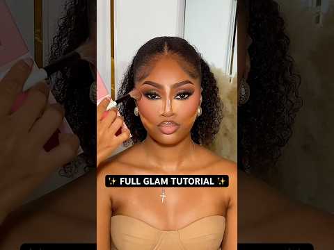 Full Glam Tutorial ✨😍✨ #makeup #makeuptutorial #makeupshorts