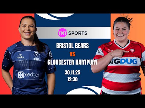 FULL MATCH | Round 5 | Bristol v Gloucester Hartpury | 30.11.25