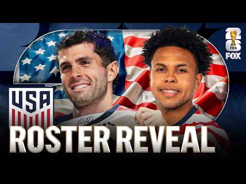 Full United States 2026 FIFA World Cup™ 26-Man Roster Reveal ⚽️