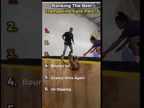 Funniest Trampoline Fails Part 3 #funnyvideos #funny #fail #trampoline