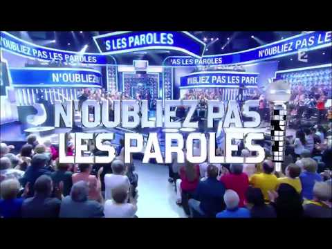 Générique "N'oubliez pas les paroles" (France 2)