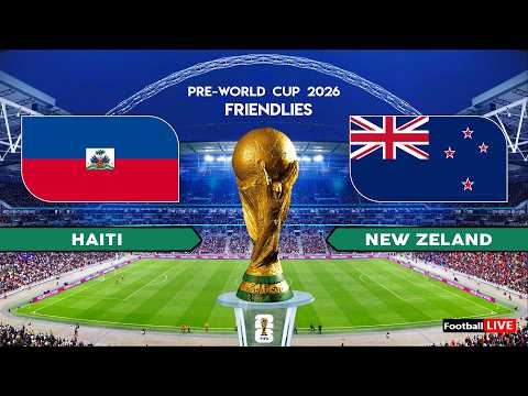HAITI vs NEW ZELAND – Pre-World Cup 2026 Friendlies | Full Match All Goals | Simulation PES