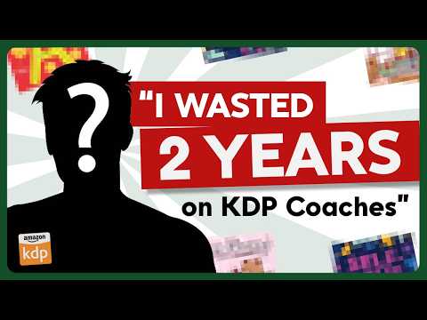He wasted $20,000 on KDP Gurus, coaches and courses…Here's what he learnt