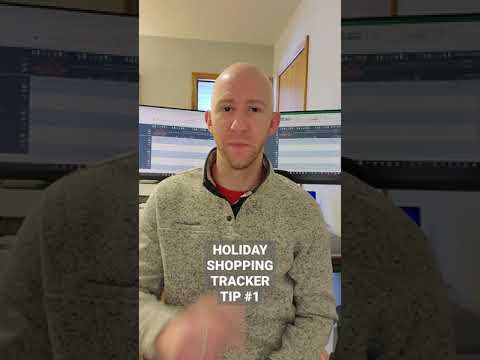 Holiday Shopping Tracker Tip #1 – Wild Freedom Financial Coaching