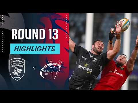 Hollywoodbets Sharks v Munster | Highlights | Round 13 | URC 2025/26
