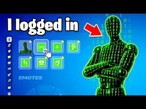 I Logged Into A HACKERS Fortnite Account..
