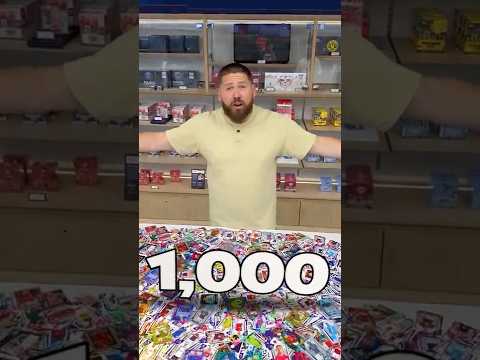 I Opened 1,000 Football Cards 🤯