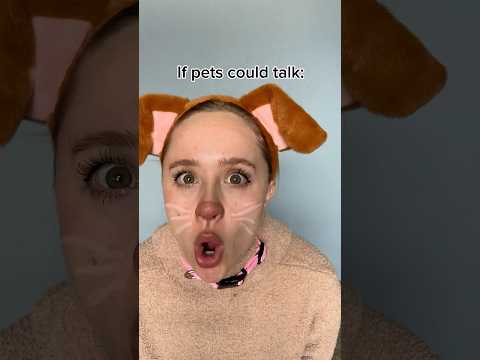 If pets could talk: