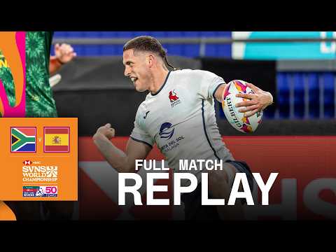INCREDIBLE CLASH! ⚔️ | South Africa v Spain | HSBC SVNS Hong Kong 2026 | Full Match Replay