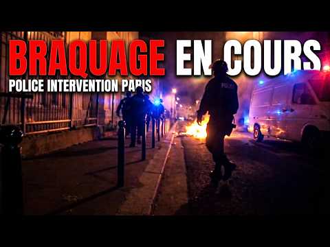 INTERVENTION : Embuscades et flagrants délits dans les quartiers de Paris