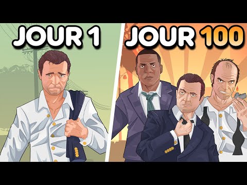 J'ai passé 100 JOURS sur GTA 5, voici ce qu'il s'est passé..