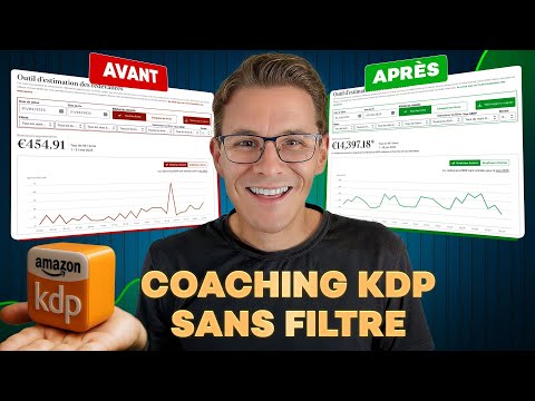 Je l’Aide à Booster ses Ventes sur Amazon KDP (Coaching 100% Brut)