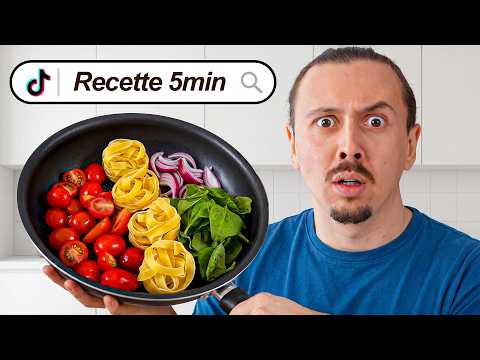 Je teste les recettes de la flemme